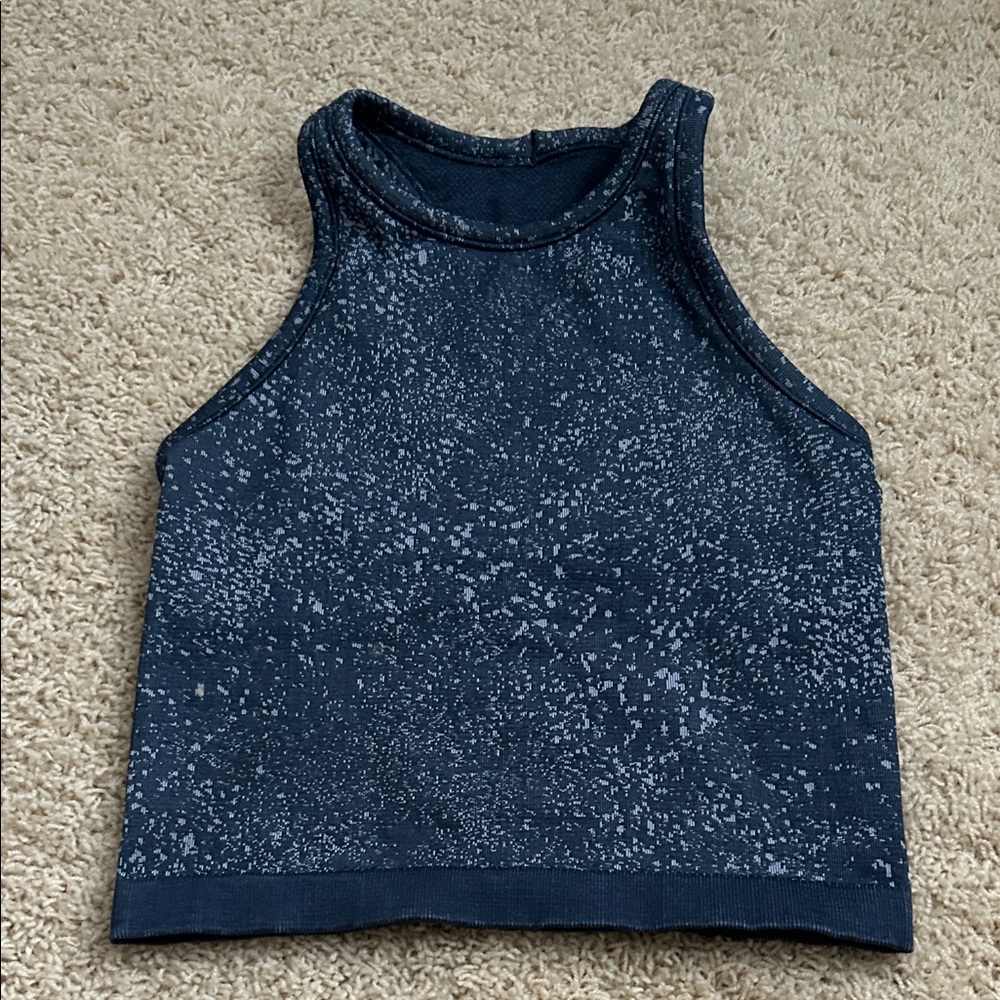 lululemon athletica Women’s Navy Speckle Tank Top